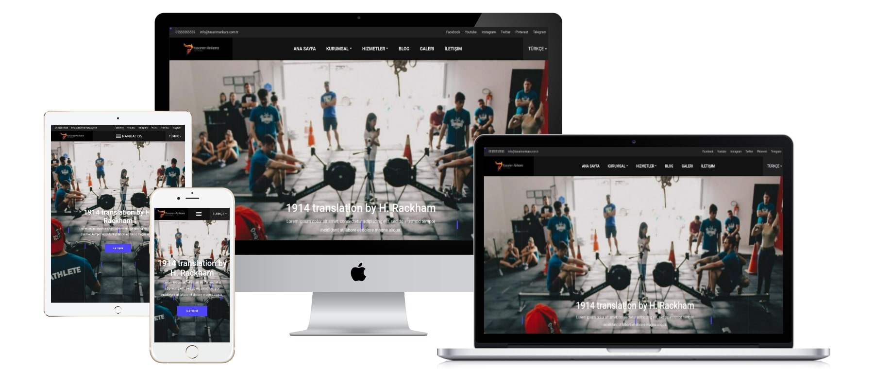 Spor Salonu Body Fitness Scripti