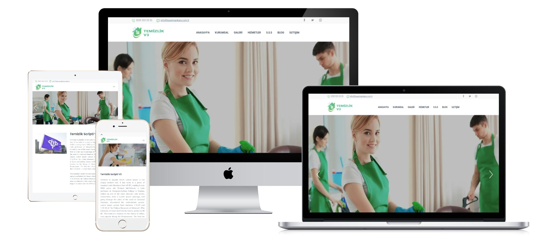 Temizlik Şirketi Scripti